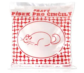 Lhota Koupací písek pro činčily 3 kg / Koupací písek / bílý