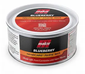 MALCO Blueberry Paste Wax / Tuhý vosk na auto / karnauba a nano vosky / borůvková vůně