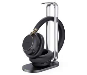 Yealink BH76 Plus Teams černá / Sluchátka s mikrofonem / On-ear / Bluetooth 5.3 / nabíjecí stojánek / USB-C/A