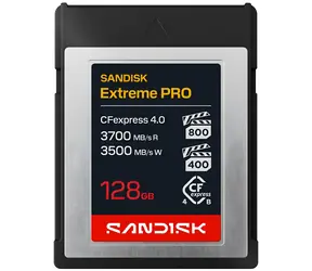 SanDisk Extreme PRO CFexpress 128GB / Paměťová karta / Type B / čtení: až 3700 MB/s