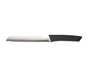 Lamart LT2153 stříbrno-černá / Nůž na chléb / délka ostří 20 cm / celková délka 33 cm