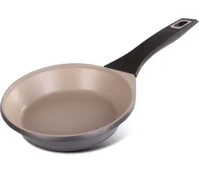 Lamart Elyse LT1296 černá/hnědá / Pánev / 20 cm / hliník / nepřilnavý povrch