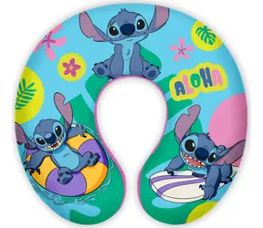 SEVEN Cestovní polštářek pro děti Stitch / Cestovní polštářek / Na krk / Průměr 21 cm / Od 3 let
