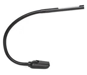 Keetec ML2271 černá / LED čtecí svítilna / flexibilní rameno / bílé/červené světlo / 12V / 72lm