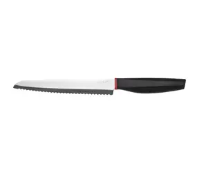 LAMART Nůž na chléb Yuyo 20 cm / Nerezová čepel / ABS silikon rukojeť