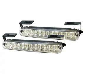 Keetec DRL 16 / LED denní svícení / 12/24V / 24x LED Piranha / ECE R87 / 160 × 24 × 40 mm