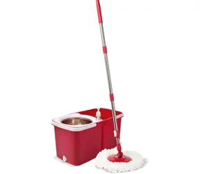 Lamart LT8062 Clean červený / Mop / Rotační se ždímačem / Skládací / 10 l / 120 cm