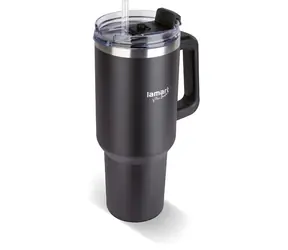 Lamart LT4088 Huge černá / Termohrnek / 1,2 l / nerez / plast