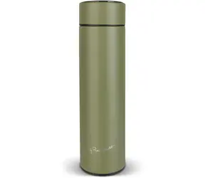 Lamart Termoska s teploměrem 450ml zelená / nerez / plast