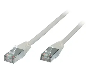 SCONN patch kabel Cat6 S/FTP bílá / Patch kabel / bezhalogenový / RJ-45 / 0,5 m