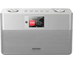 Kenwood CR-ST100S-S stříbrná / Rádio / DAB+ / Wi-Fi Internetradio / Bluetooth / barevný displej