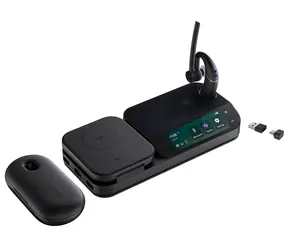 Yealink BH71 Workstation Pro černá / Bezdrátová mono sluchátka s mikrofonem / Bluetooth 5.2 / USB-C/A / výdrž 10 h