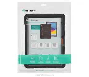 eSTUFF AUSTIN černá / Pouzdro pro tablet / Apple iPad Pro 13" (2024/2025) / Polykarbonát, silikon