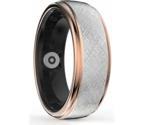 HiFuture Ring2 stříbrno-zlatá vel. 8 / Chytrý prsten