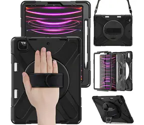 eSTUFF CHICAGO pouzdro pro Apple iPad Pro 13" (2024/2025) černá / Pouzdro na tablet / polykarbonát, silikon