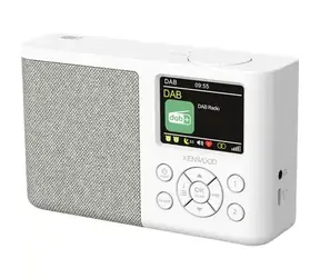 Kenwood CR-M33DAB-W bílá / DAB+ rádio / Bluetooth 5.3 / USB-C / TFT displej