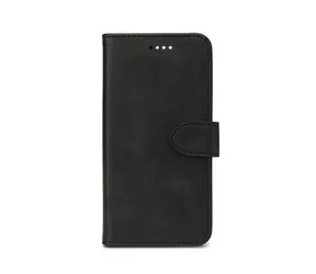 eSTUFF WALES Apple iPhone 17 Pro Max černá / Peněženkové pouzdro / PU kůže / Funkce stojánku