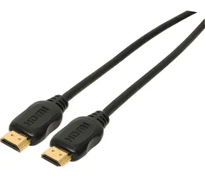 SCONN HDMI kabel černý / Kabel HDMI / pozlacené konektory / Ultra HD / 3D / HEAC / 3 m