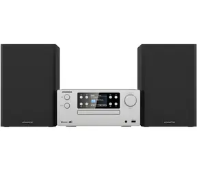 Kenwood M-925DAB-S stříbrná / Mikrosystém / DAB+ / Bluetooth / USB / CD
