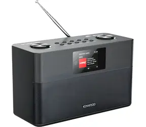 Kenwood CR-ST100S-B černá / Internetové rádio / DAB+ / FM / Wi-Fi / Bluetooth / budík