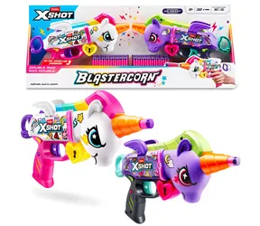 ZURU X-Shot Blastercorn Unicorn / Dětská pistole / 2 ks, 32 nábojů / od 8 let
