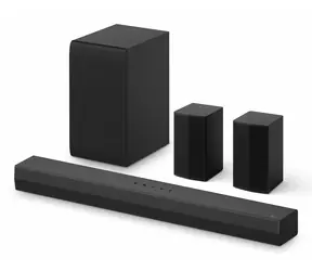 LG S40TR černá / Soundbar 4.1 / výkon 400W / bezdrátový subwoofer / Bluetooth / USB / HDMI