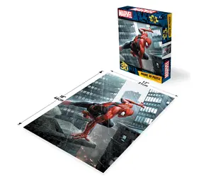PRIME 3D Puzzle Marvel Spider-Man / 3D efekt / 300 dílků