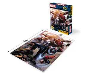 PRIME 3D Puzzle Marvel Avengers / 3D efekt / 300 dílků