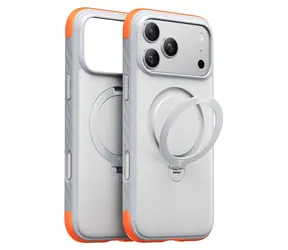 Torras Ostand Q3 Rugg bílá / Ochranný kryt / Apple iPhone 18 Pro Max / MagSafe / stojánek 360°