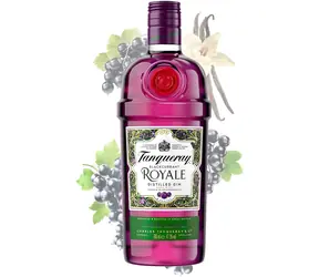 Tanqueray Blackcurrant Royale / Gin / Ochucený / Černý rybíz / 41,3% / 0,7l