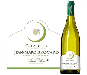 Jean Marc Brocard Chablis Sainte Claire Bio 2022 / Bílé víno / Chardonnay / AOP Chablis / 13,5% / 0,75 l