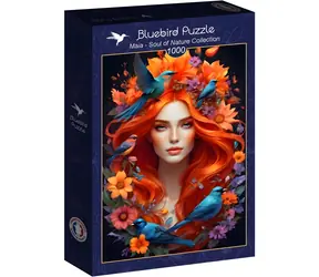 BLUEBIRD Puzzle Maia - Kolekce Duše přírody / 1000 dílků / 47,8 x 69 cm