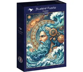 BLUEBIRD Puzzle Poseidon / 1000 dílků / 69 x 47,8 cm