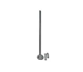 OEM nástavec stožáru 1,2 m se třmenem / Anténní nástavec / výška 1200 mm