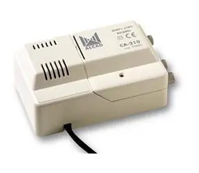 Alcad CA-210 / Zesilovač TV signálu / širokopásmový