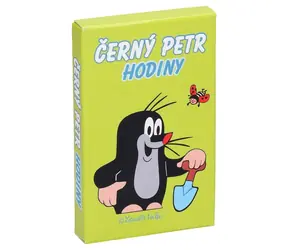 WIKY Karetní hra Černý Petr Krtek - hodiny / 31 karet / od 3 let