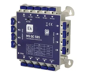 EKSELANS QuiCoax ITS MS QC 585 / Multipřepínač / 5/8-5 vstupů/výstupů / kaskádový