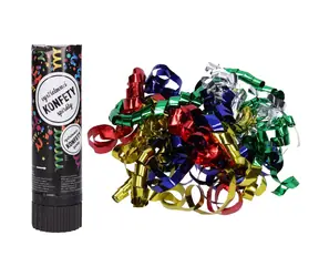 WIKY Vystřelovací konfety Spirály / Párty dekorace / 15 cm / V tubě / od 14 let