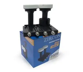 Zircon Monoblok Quad M-0443 Skylink Slim Line LTE / LNB konvertor / 4x výstup / DiSEqC 1.0 / 2 družice 4,3°