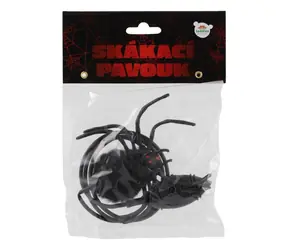 TEDDIES Skákající pavouk / Hračka / plyš-plast / 7 cm / od 3 let