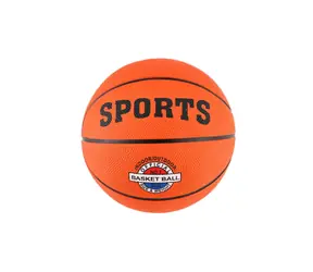 TEDDIES Míč basketbalový nafukovací 25 cm / Plast / Velikost 7 / 14+