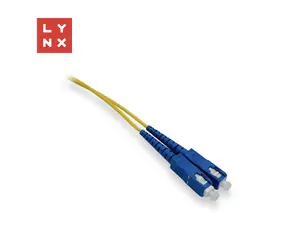 Lynx SC/SC žlutá / Optický patch kabel / Singlemode OS2 / 9/125 µm / Duplex / 5 m