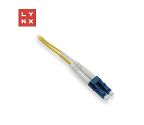 Lynx LC-LC 1 m žlutá / Optický patch kabel / Duplex / SM 9/125 µm OS2