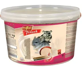 Vitapol Koupací písek pro činčily / Koupací písek / Kbelík 5,1 kg