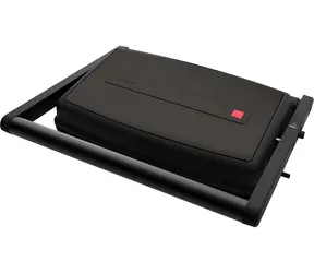 Aiwa ASM-1500G nerez / Kontaktní gril / 1500 W / Nepřilnavá deska / Skládací na plocho