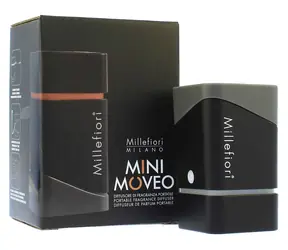 Millefiori Moveo Mini Kompaktní vonný difuzér černá