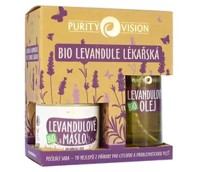 Purity Vision BIO Lavender Olej 100 ml ~ olej 100 ml + tělové máslo 120 ml