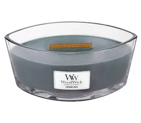 Woodwick Evening Onyx Vonná svíčka s dřevěným knotem 453,6 g