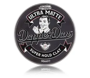 Dapper Dan Ultra Matte Clay Extra zpěvňující jílová pomáda se suchým efektem 50 ml