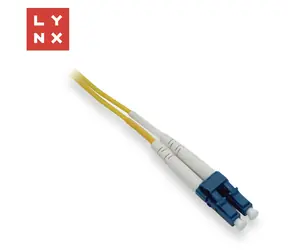 Lynx LC-LC 0,5 m žlutá / Optický patch kabel / Duplex / SM 9/125 µm OS2